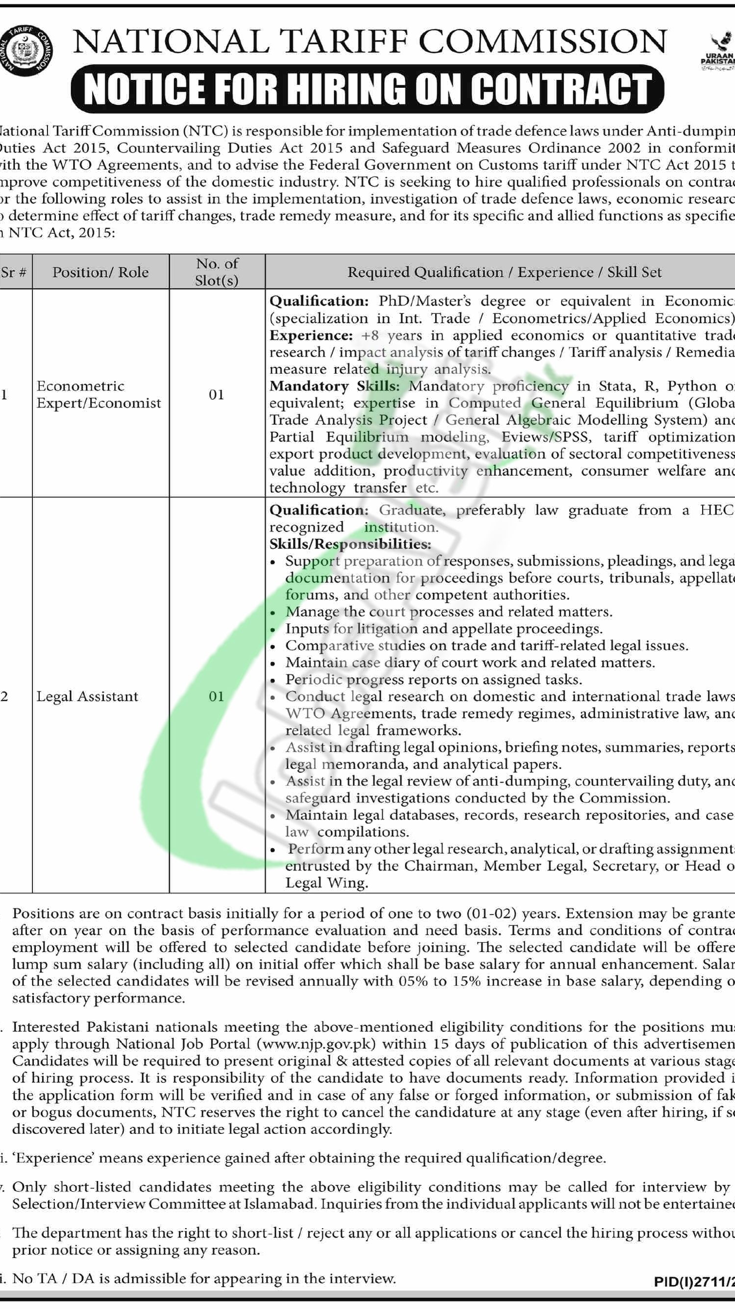 NTC Jobs