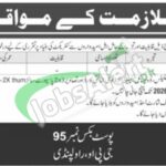 PO Box 95 GPO Rawalpindi Jobs