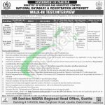 Junior Executive Jobs in NADRA 2026 Registration Date Junior Executive Jobs
