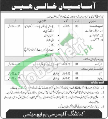 CMH Mailsi Jobs