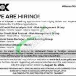 Apply in Bank of Khyber Jobs 2026 BOK Latest Advertisement BOK Jobs
