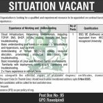 PO Box 95 GPO Rawalpindi Jobs